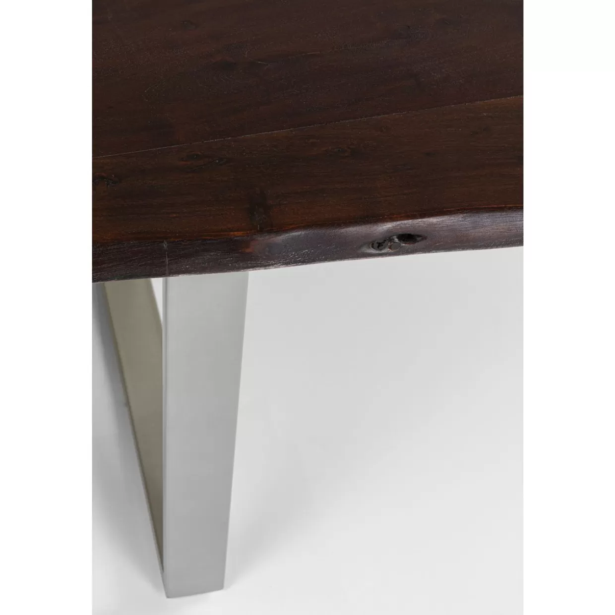 Tavolo Design Harmony – Linea Moderna in Finitura Grafite Argentato, 180x90 cm – Arredamento Contemporaneo KARE