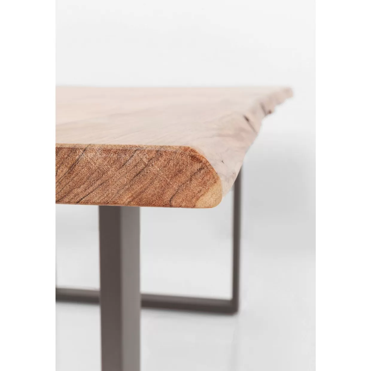 Tavolo industriale Harmony in acciaio grezzo 160x80 - Design contemporaneo KARE per ambienti vissuti