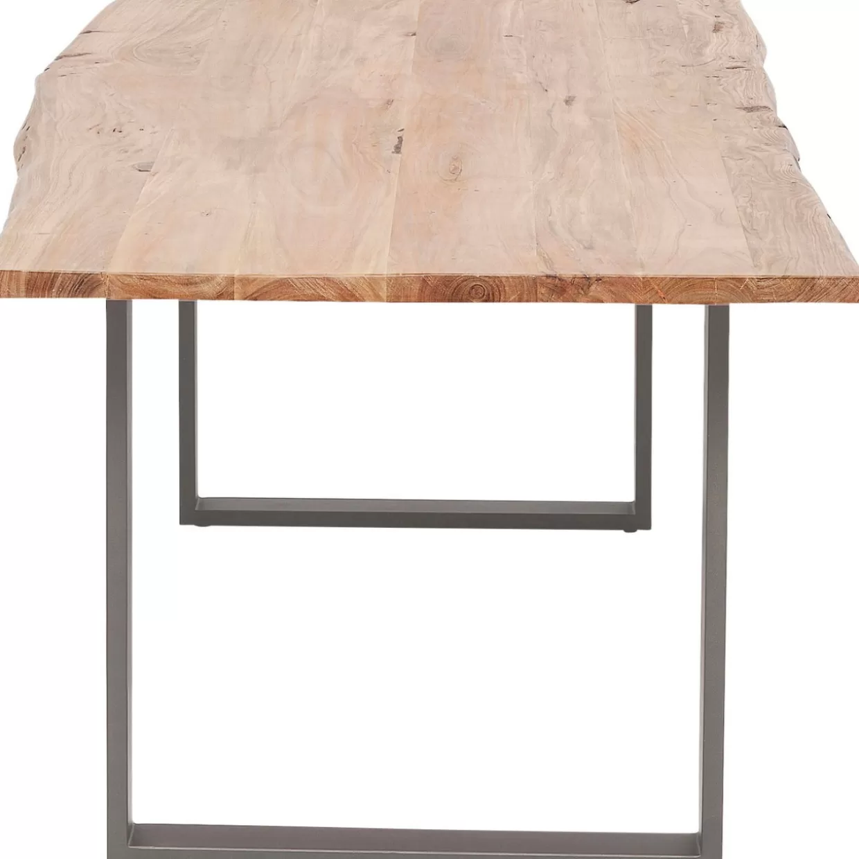 Tavolo industriale Harmony in acciaio grezzo 160x80 - Design contemporaneo KARE per ambienti vissuti