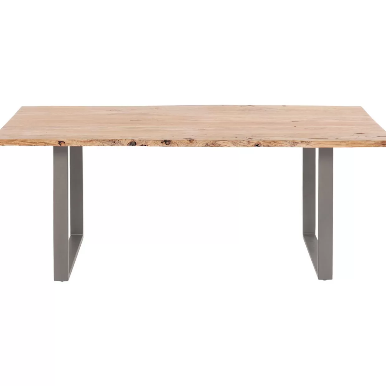 Tavolo industriale Harmony in acciaio grezzo 160x80 - Design contemporaneo KARE per ambienti vissuti