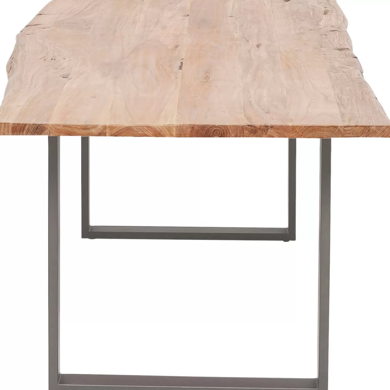 Tavolo design Harmony in acciaio brunito - KARE Collezione industriale 180x90 cm per ambienti moderni