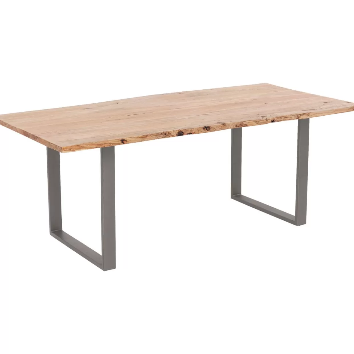 Tavolo design Harmony in acciaio brunito - KARE Collezione industriale 180x90 cm per ambienti moderni