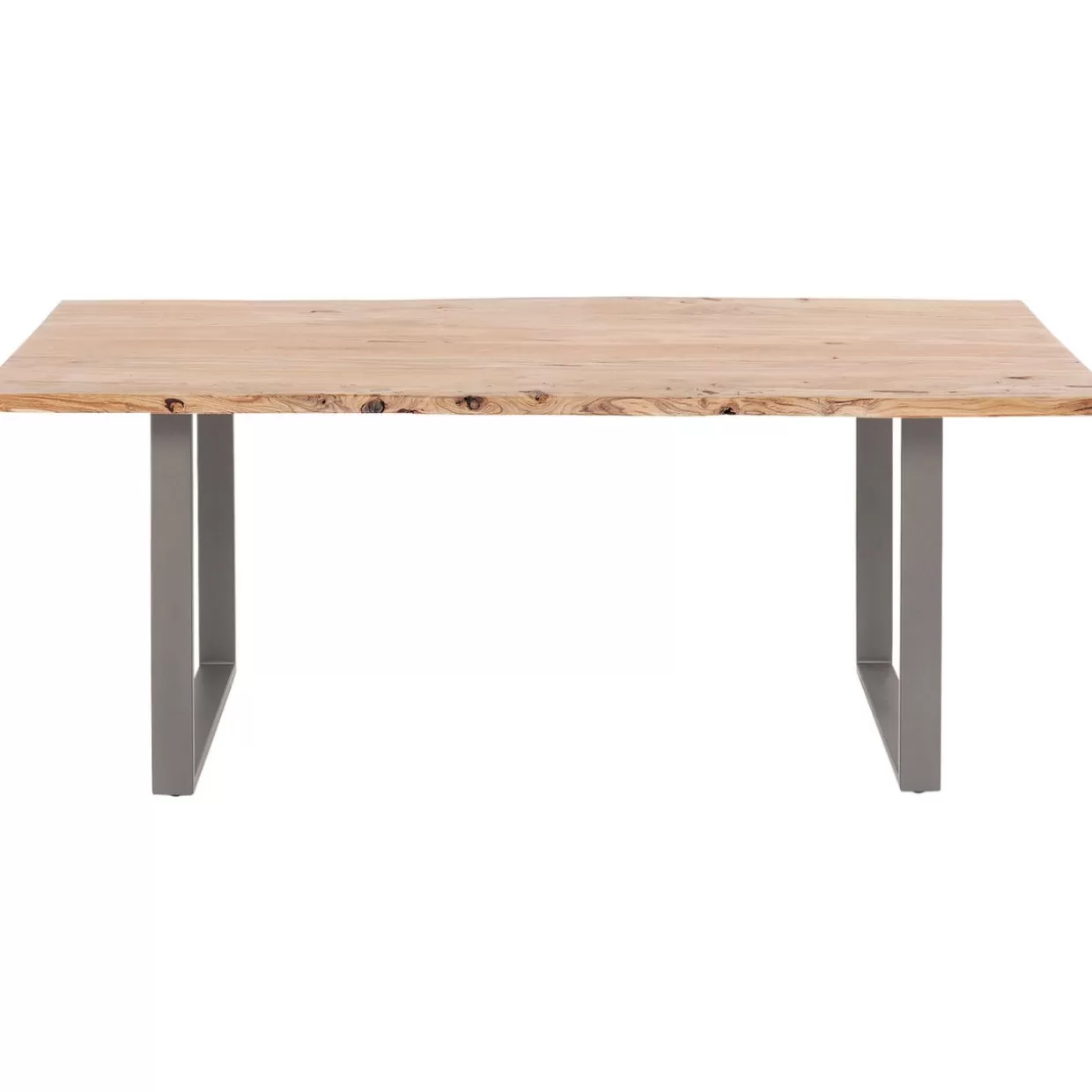 Tavolo design Harmony in acciaio brunito - KARE Collezione industriale 180x90 cm per ambienti moderni