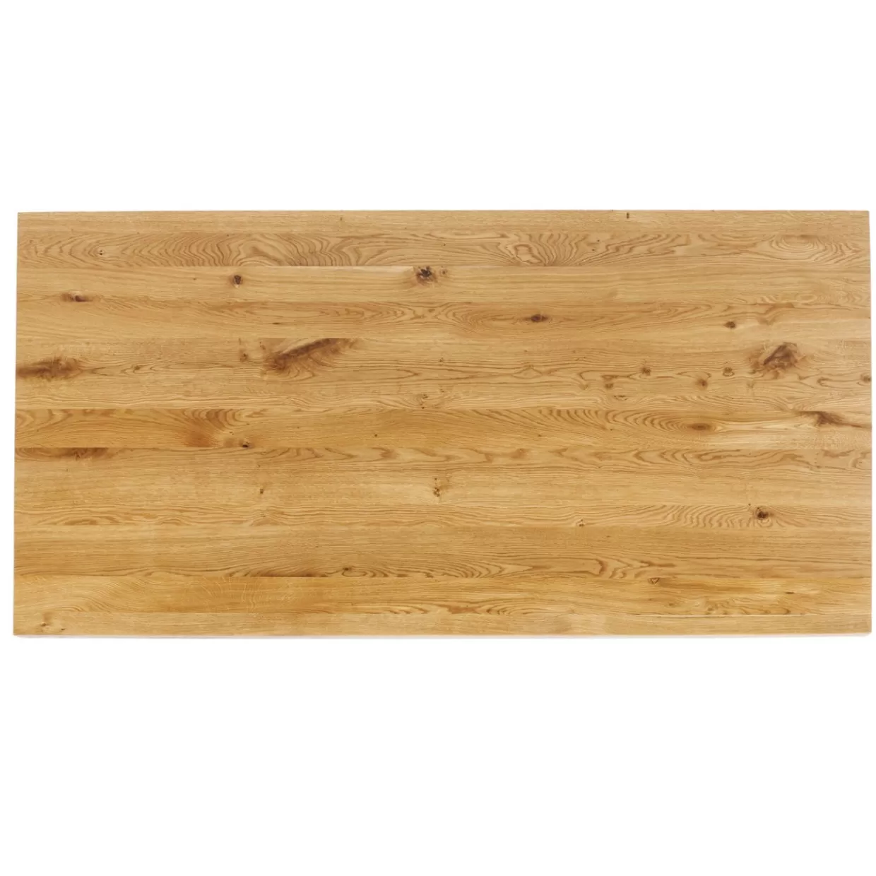 Tavolo Jackie di KARE Design - Fusione industriale tra quercia naturale e acciaio grezzo, dimensioni 160x80 cm, stile unico e robusto.