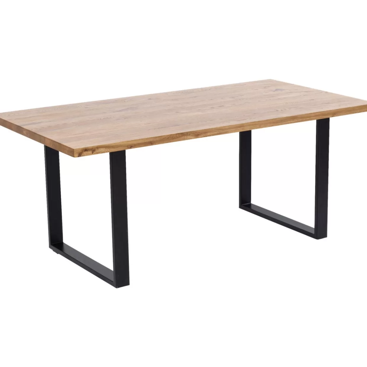 Tavolo design Jackie in quercia laccato nero - KARE Design, misura 200x100 cm per ambienti moderni