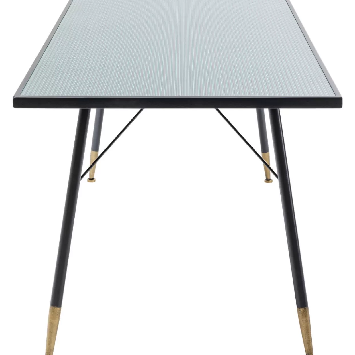 Tavolo design moderno La Gomera - KARE Design in legno massello 160x80 cm per interni