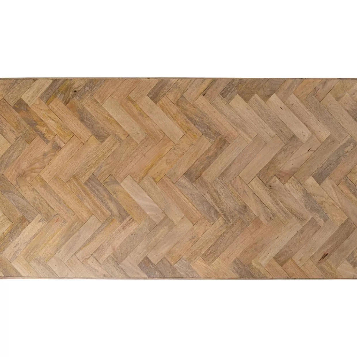 KARE Design - Tavolo elegante in stile parquet, finitura nera 180x90 cm - Disegno esclusivo per interni raffinati