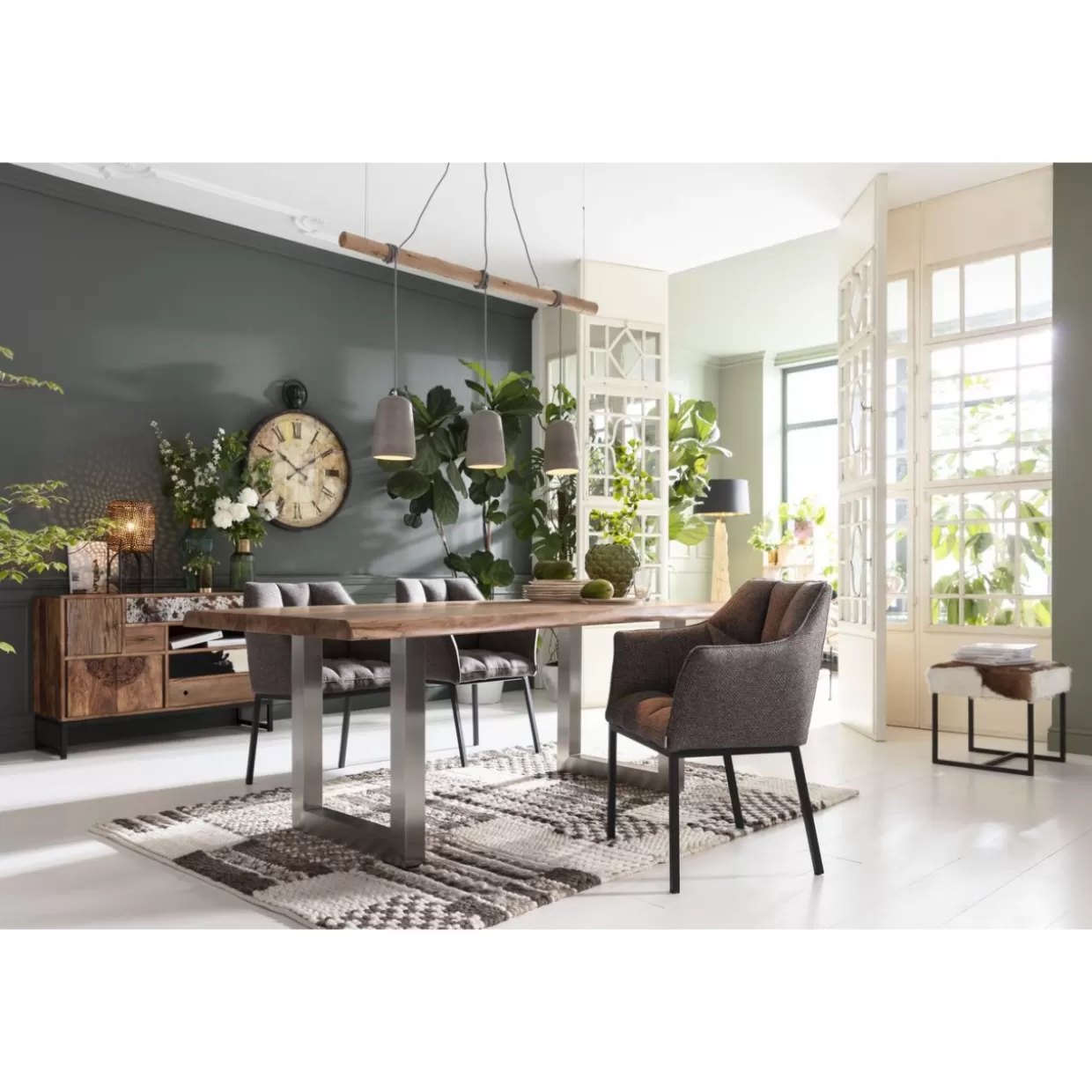 Tavolo Design Essenziale KARE | Linea Natura Autentica 160x80 cm - Arredo Sostenibile per Interni