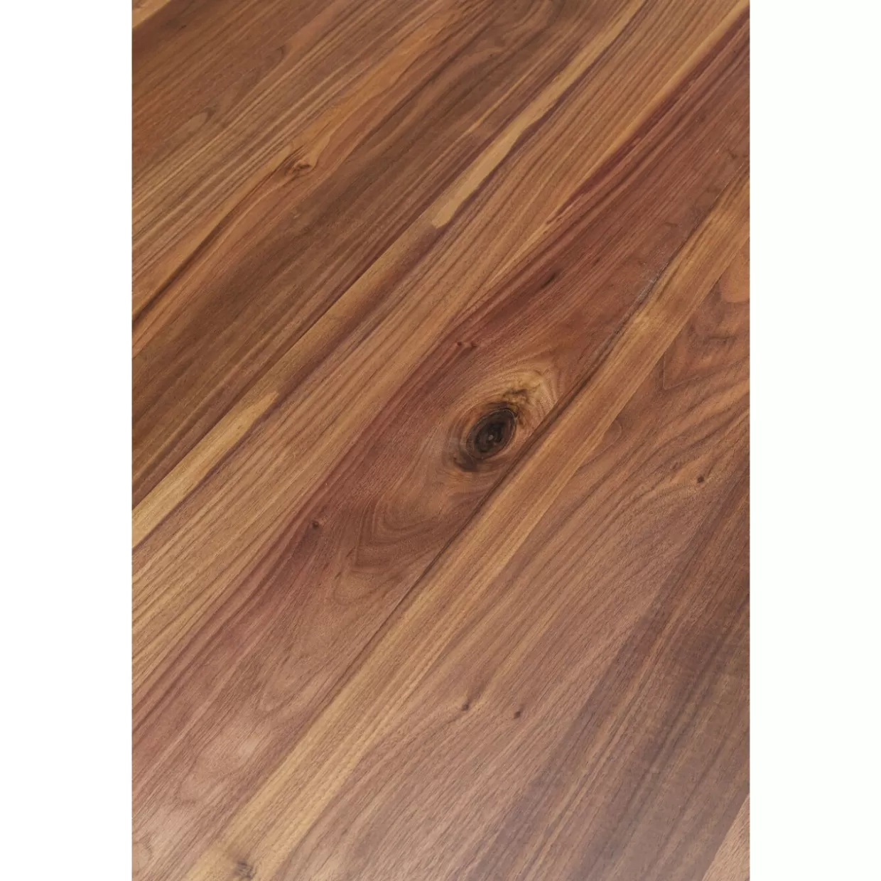 Tavolo Roots Dark KARE Design in legno massello, dimensioni 220x100 cm - stile naturale per soggiorno moderno