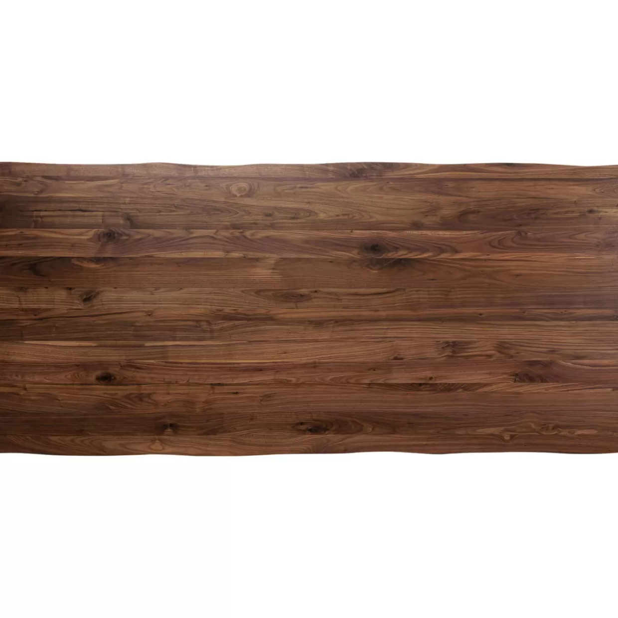 Tavolo Roots Dark KARE Design in legno massello, dimensioni 220x100 cm - stile naturale per soggiorno moderno