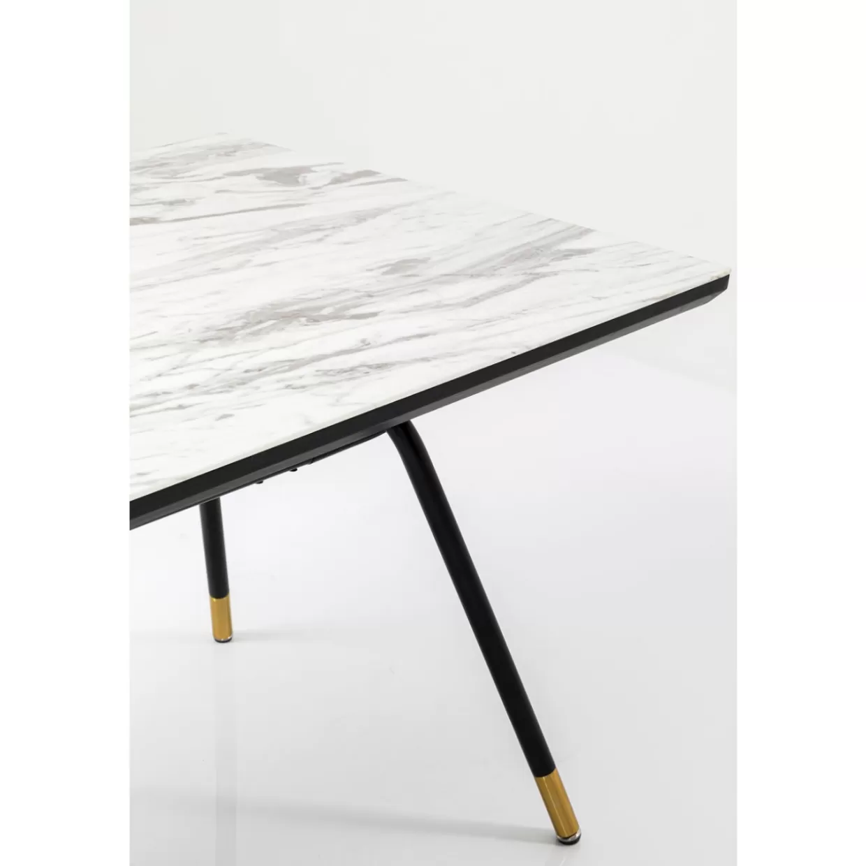 Tavolo South Beach Design KARE | Elegante tavolo da pranzo 160x90 cm per arredamento moderno