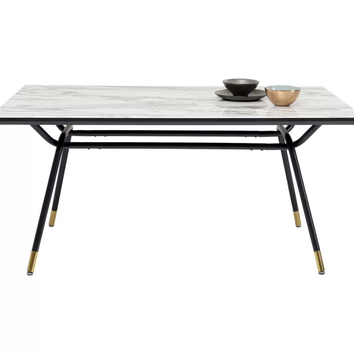 Tavolo South Beach Design KARE | Elegante tavolo da pranzo 160x90 cm per arredamento moderno