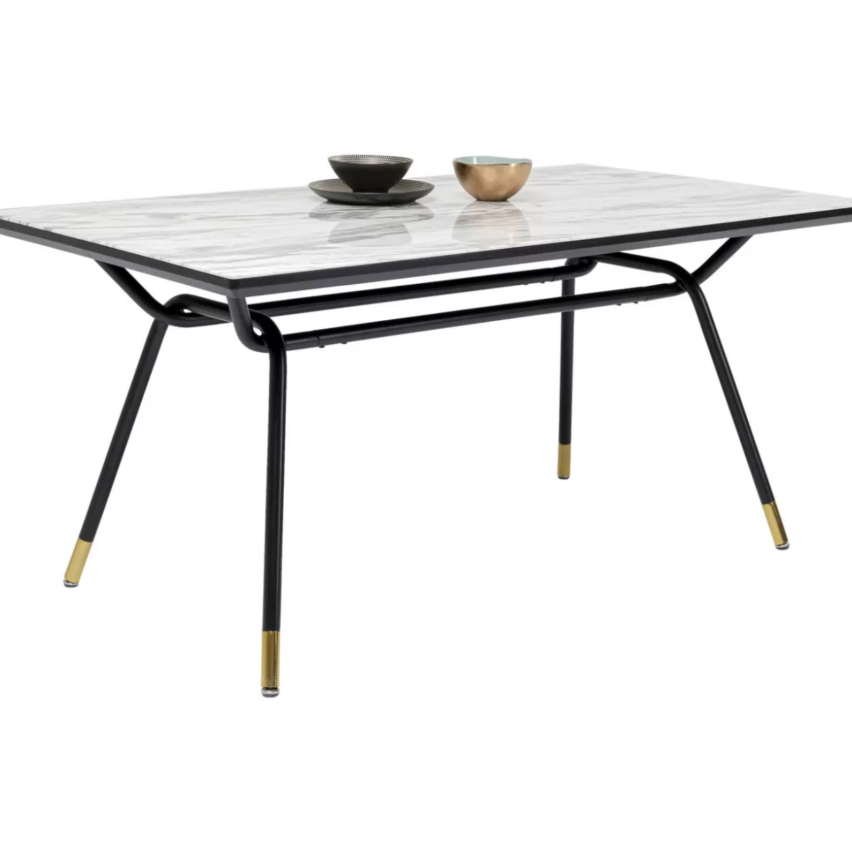 Tavolo South Beach Design KARE | Elegante tavolo da pranzo 160x90 cm per arredamento moderno