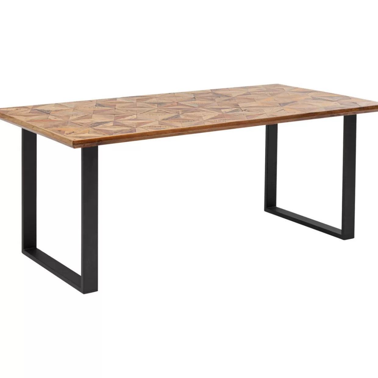 Tavolo design STARS in effetto nero opaco - Misure 180x90 cm per arredamento moderno | KARE Collection
