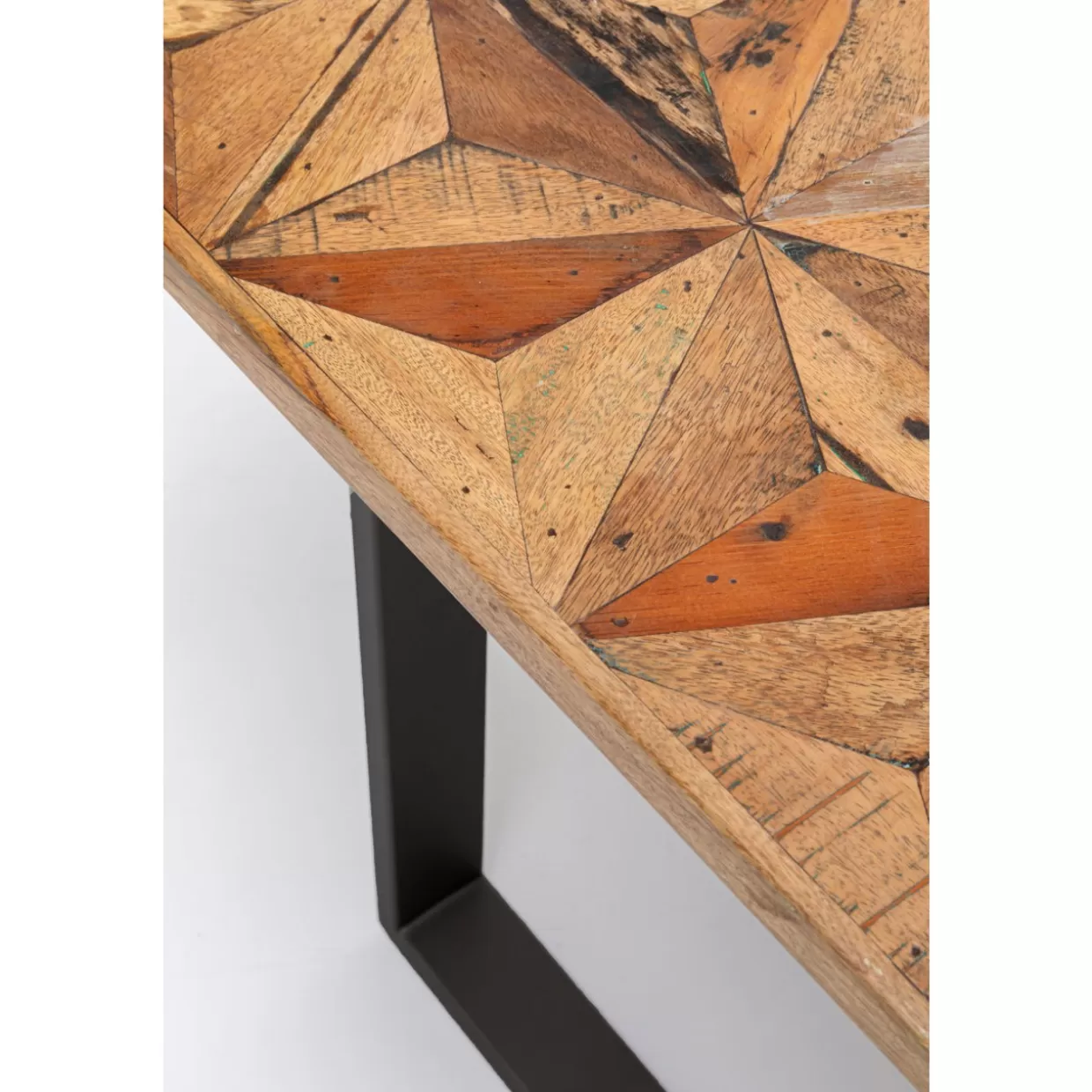 Tavolo design STARS in effetto nero opaco - Misure 180x90 cm per arredamento moderno | KARE Collection