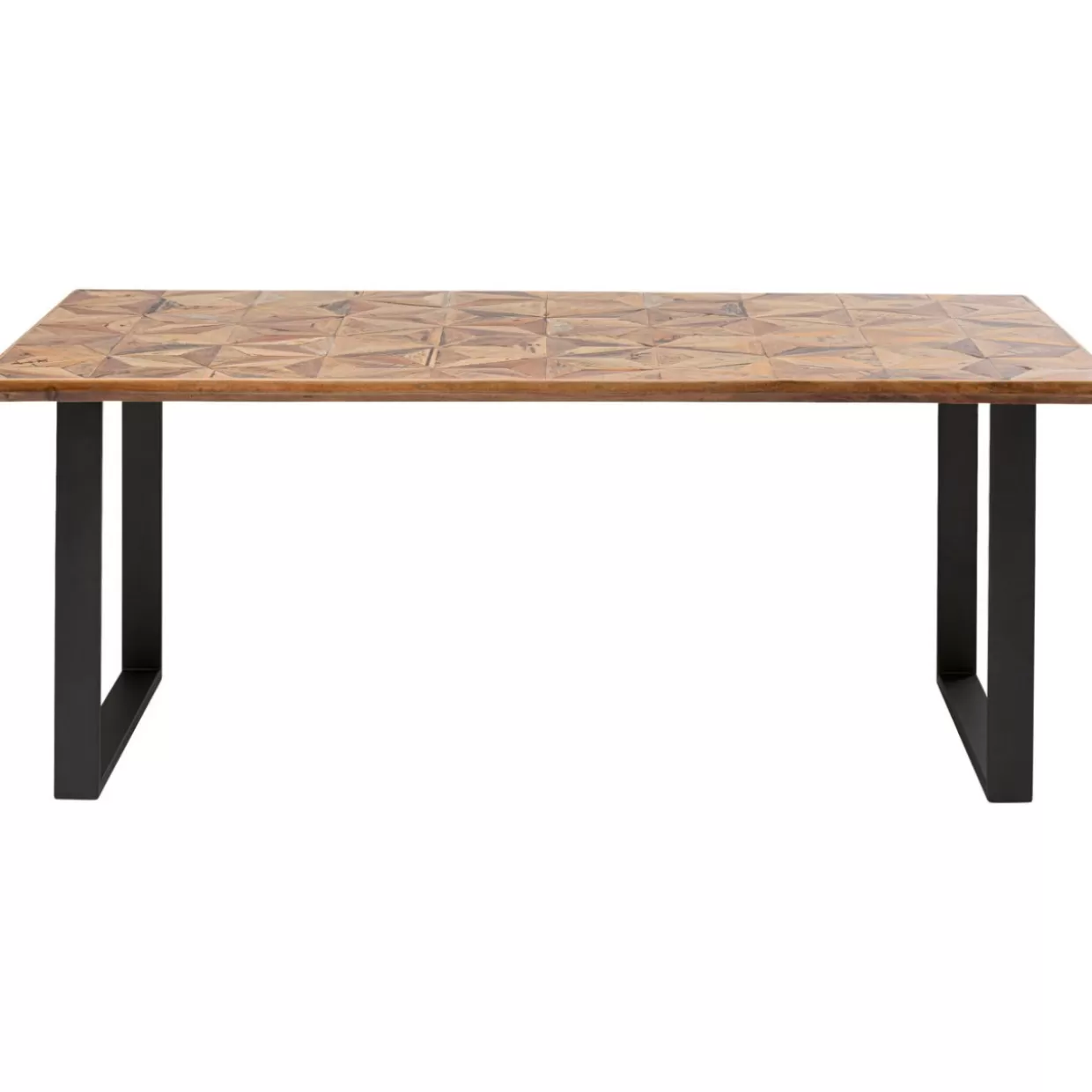 Tavolo design STARS in effetto nero opaco - Misure 180x90 cm per arredamento moderno | KARE Collection