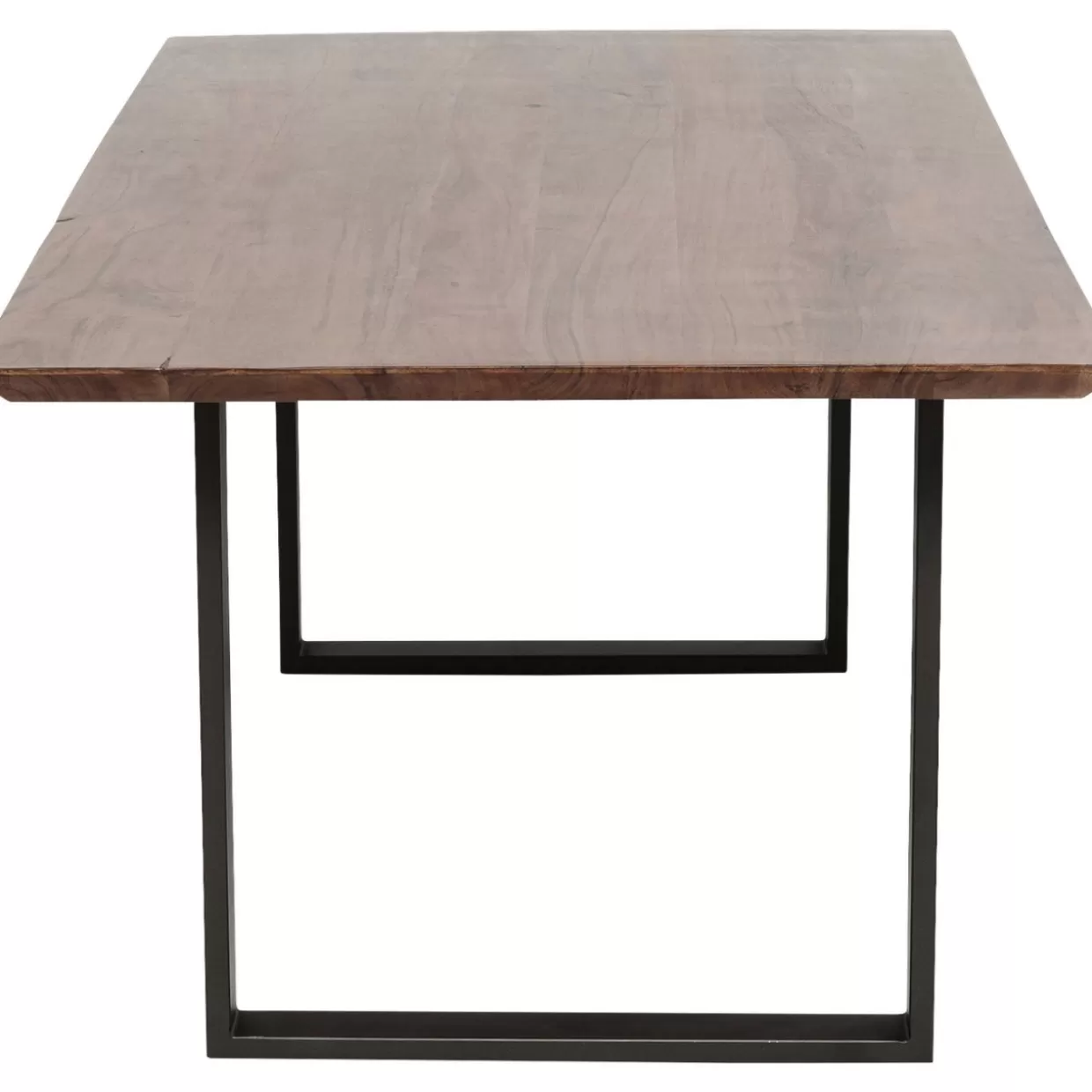 Tavolo Symphony in Acciaio Brunito - Design Industriale KARE, 200x100 cm per Ambienti Moderni

（：，