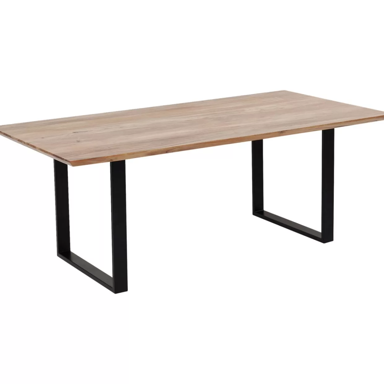 Tavolo da pranzo Symphony in stile KARE - Design contemporaneo in nero opaco 180x90 cm per ambienti raffinati