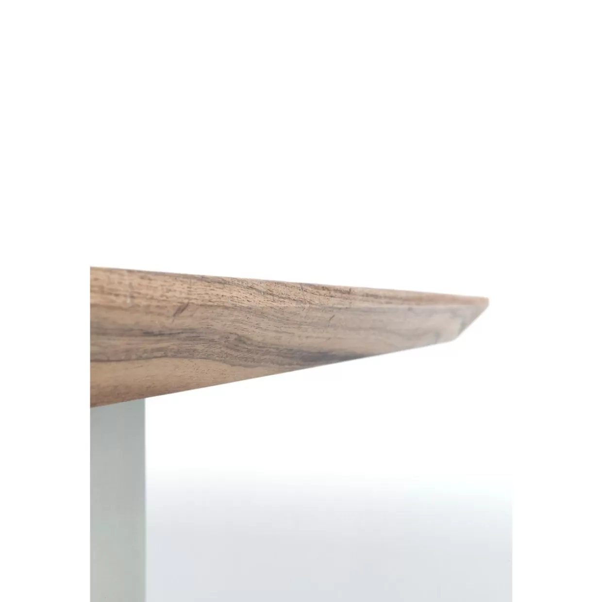 Tavolo Design Elegante Symphony - Finitura Argento con Misure 200x100 cm per Arredamento Moderno