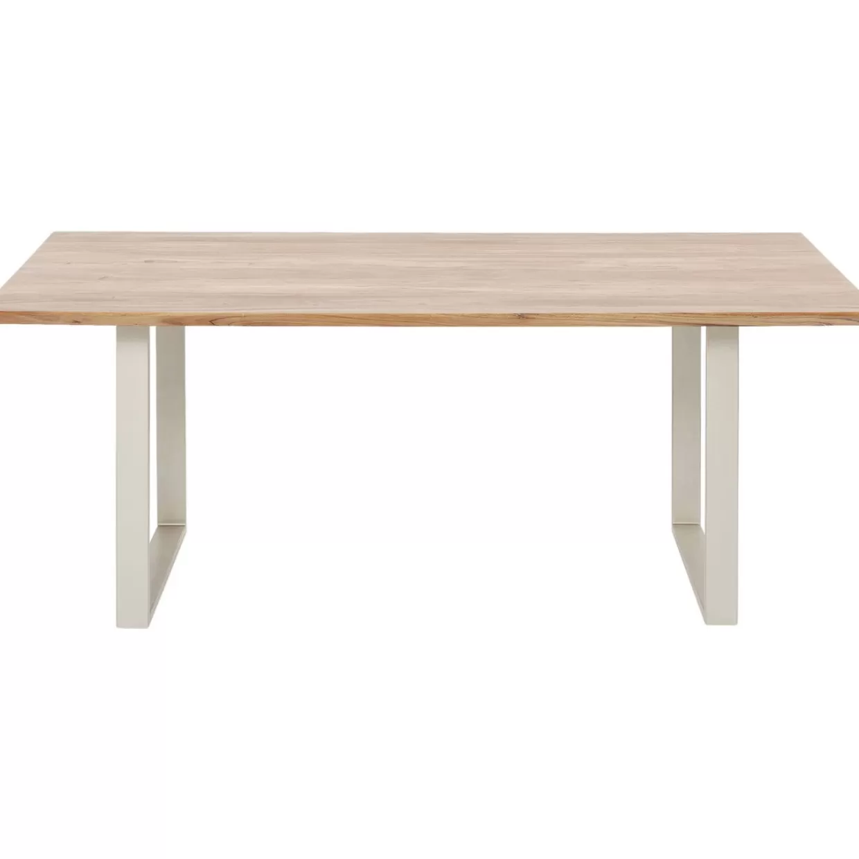 Tavolo Design Elegante Symphony - Finitura Argento con Misure 200x100 cm per Arredamento Moderno