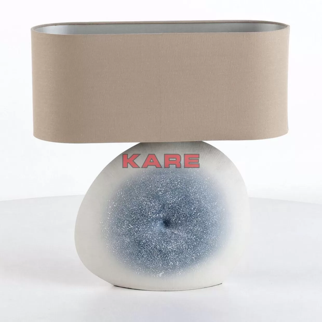 Lampada da Tavolo Agata Blu - Design Elegante per Arredamento Moderno | Illuminazione Decorativa KARE