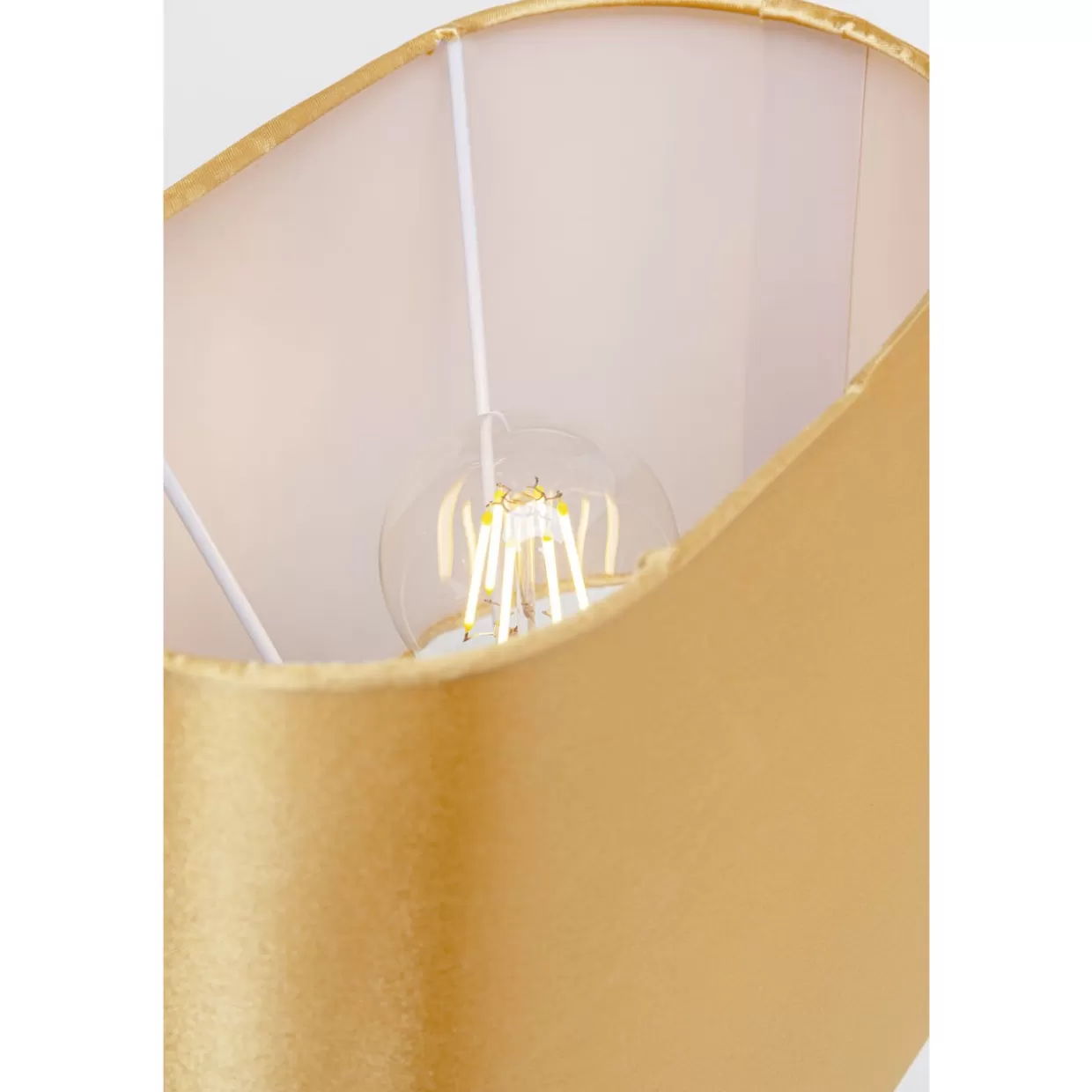 Lampada da Tavolo Alba Oro KARE Design - Illuminazione Elegante per Ambienti Ricercati