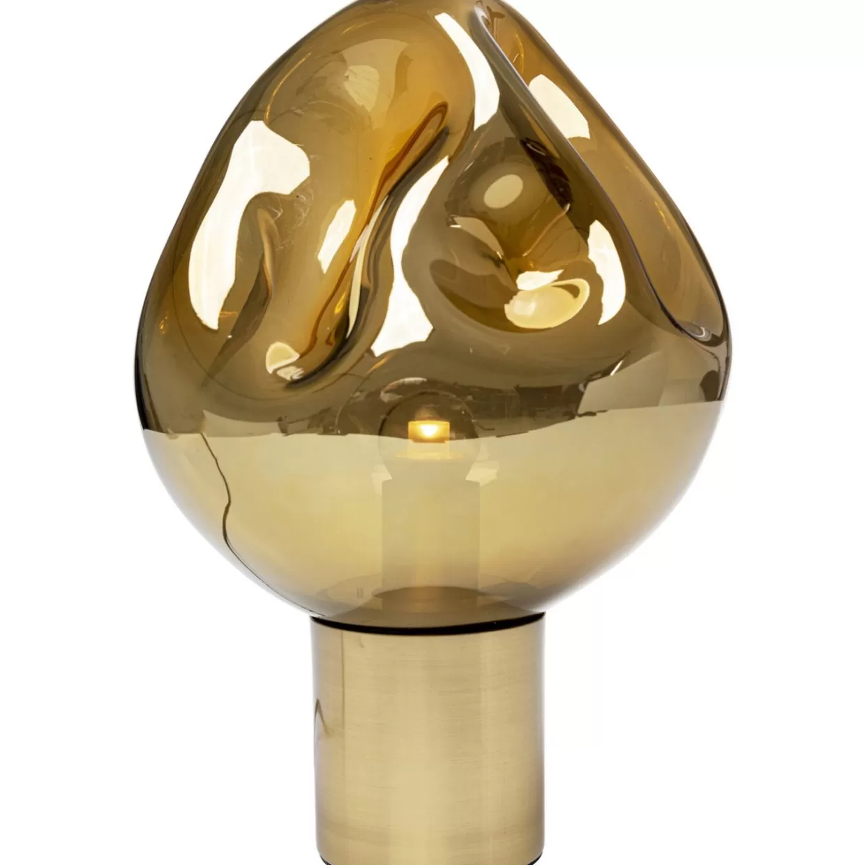 Lampada da Tavolo Dough in Oro - Design KARE per Arredamenti Moderni