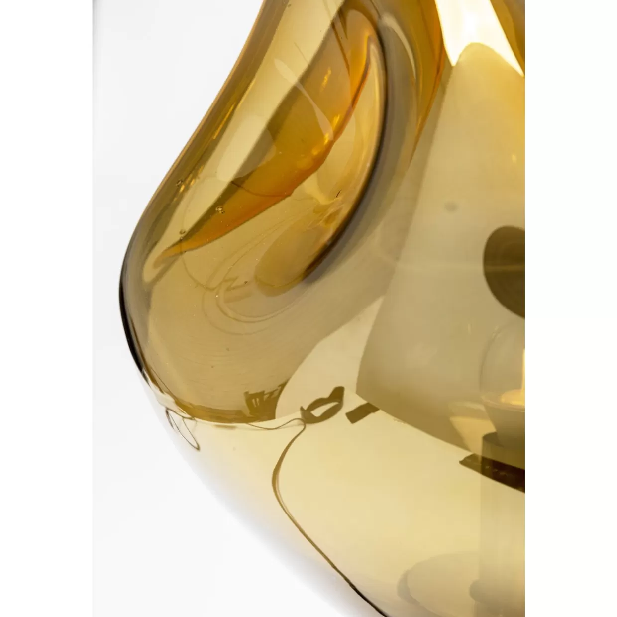 Lampada da Tavolo Dough in Oro - Design KARE per Arredamenti Moderni