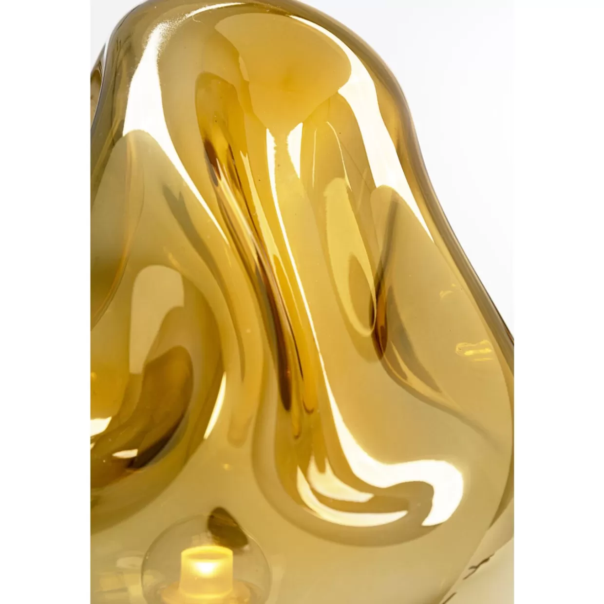 Lampada da Tavolo Dough in Oro - Design KARE per Arredamenti Moderni