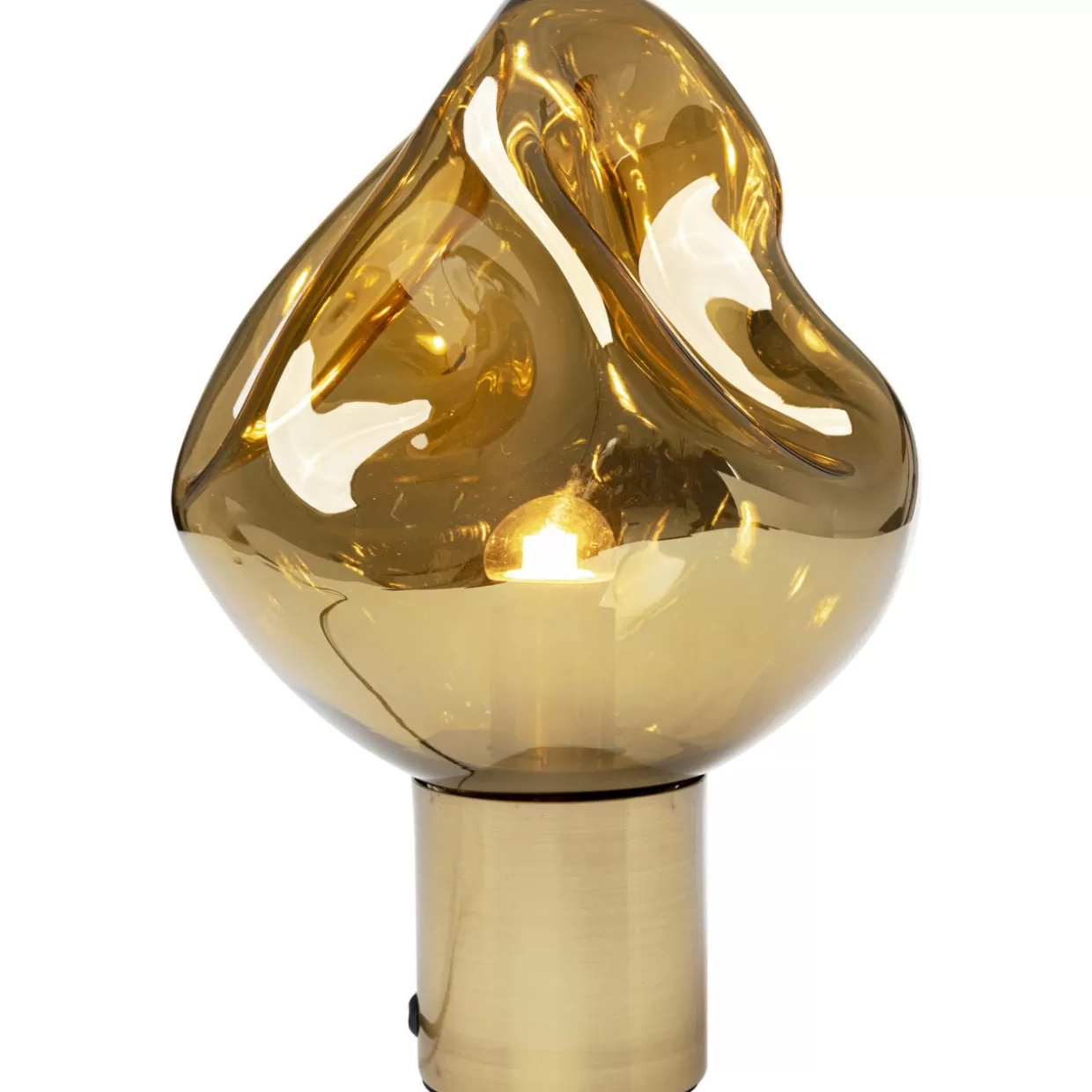 Lampada da Tavolo Dough in Oro - Design KARE per Arredamenti Moderni