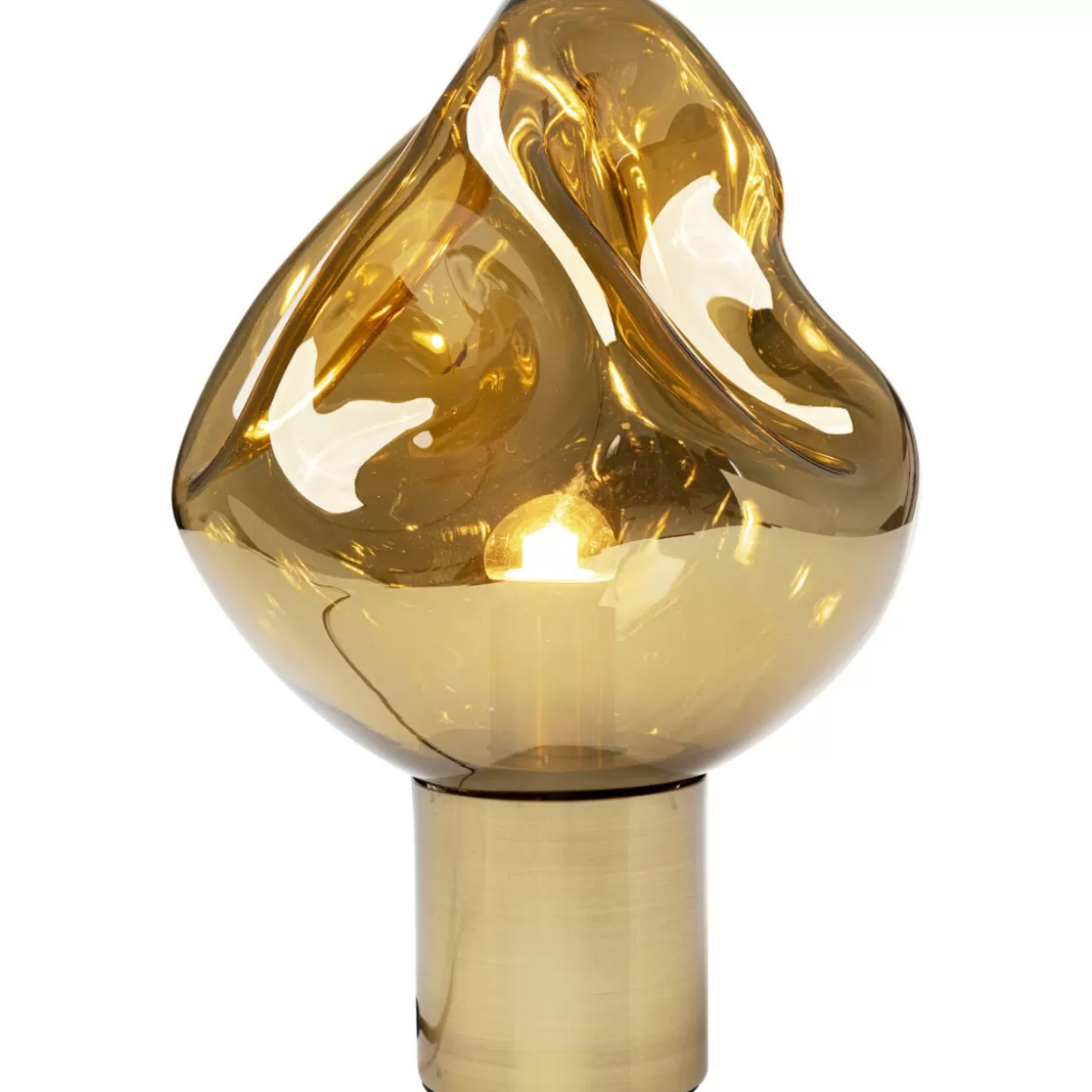 Lampada da Tavolo Dough in Oro - Design KARE per Arredamenti Moderni