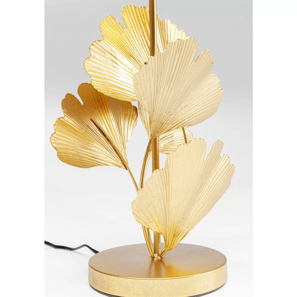 KARE Design: Lampada da Tavolo Flores in Oro, Elegante Design Moderno per Ambienti Ricercati