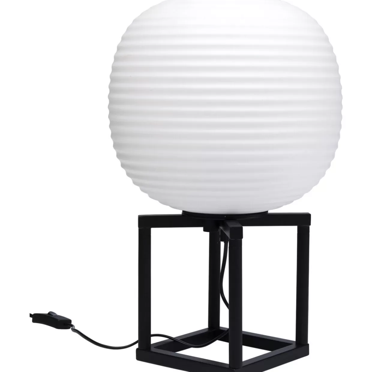 Lampada Moderna Frame Ball con Sfera Illuminante - Design Esclusivo KARE per Arredamento Contemporaneo