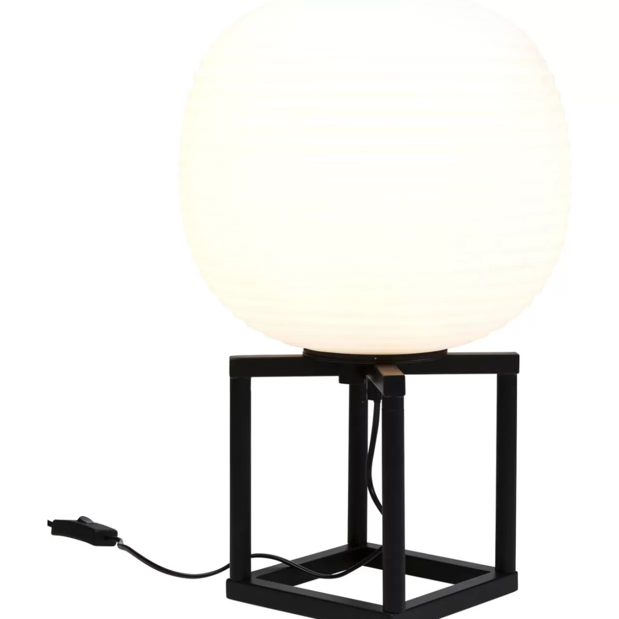 Lampada Moderna Frame Ball con Sfera Illuminante - Design Esclusivo KARE per Arredamento Contemporaneo
