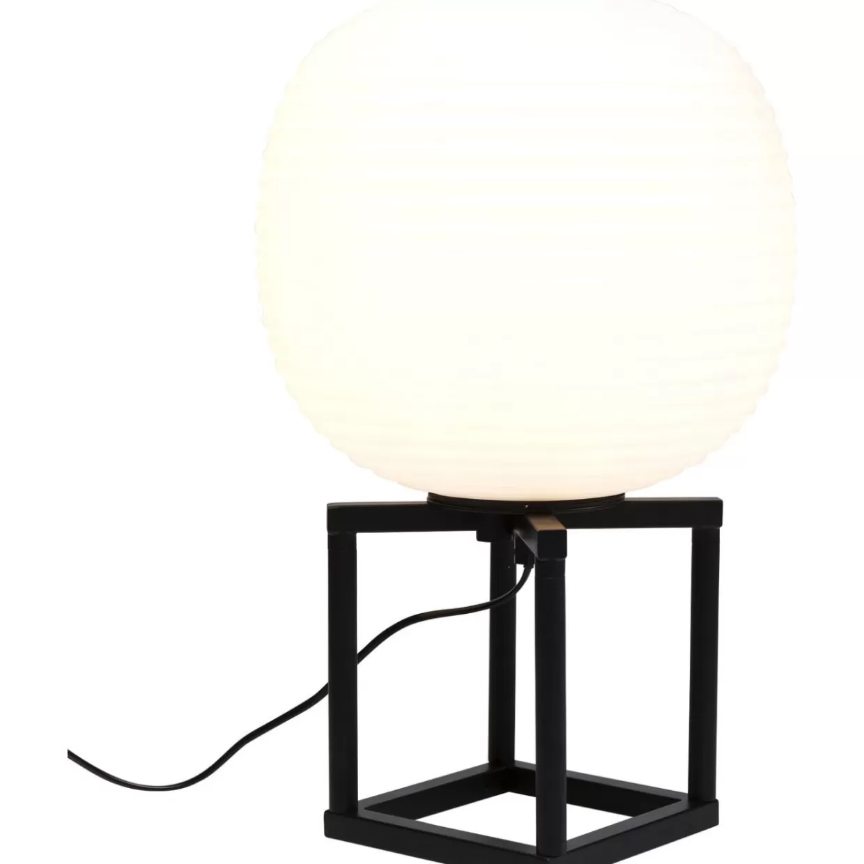 Lampada Moderna Frame Ball con Sfera Illuminante - Design Esclusivo KARE per Arredamento Contemporaneo