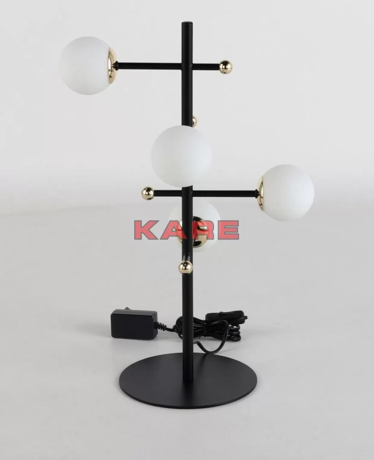 Lampada da tavolo Trapez 52 - Design geometrico moderno per arredamento contemporaneo | Illuminazione d'autore KARE 

(：
