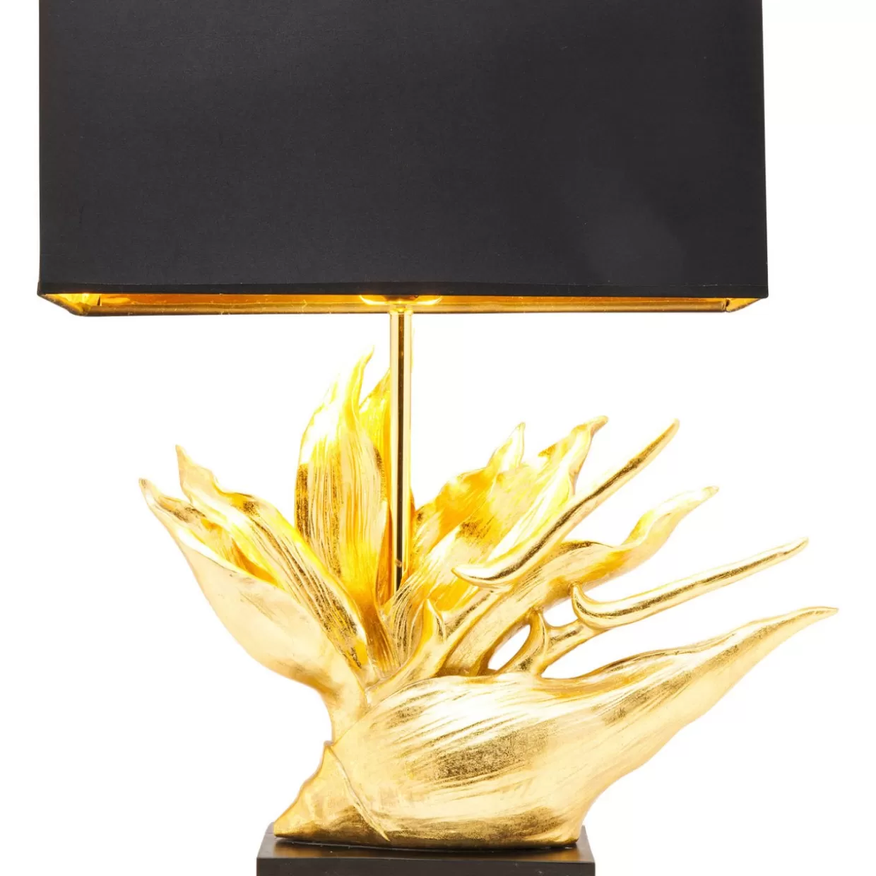 Lampada da Tavola Elegante Fiore Tropicale - Design Moderno KARE per Arredamento Stiloso | Collezione Esclusiva Illuminazione