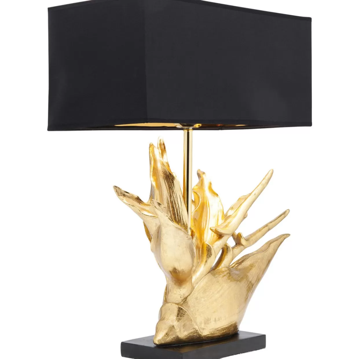 Lampada da Tavola Elegante Fiore Tropicale - Design Moderno KARE per Arredamento Stiloso | Collezione Esclusiva Illuminazione