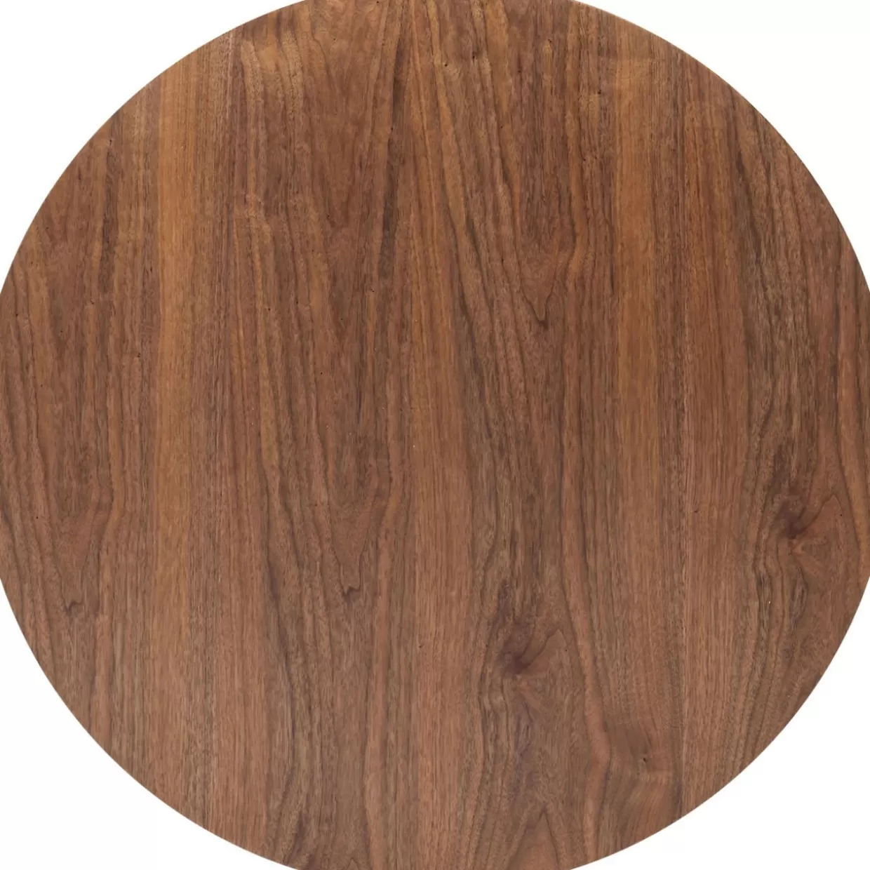 Tavolo Rotondo Invito in Noce Massello Ø90cm - Design Elegante per Arredamento Raffinato