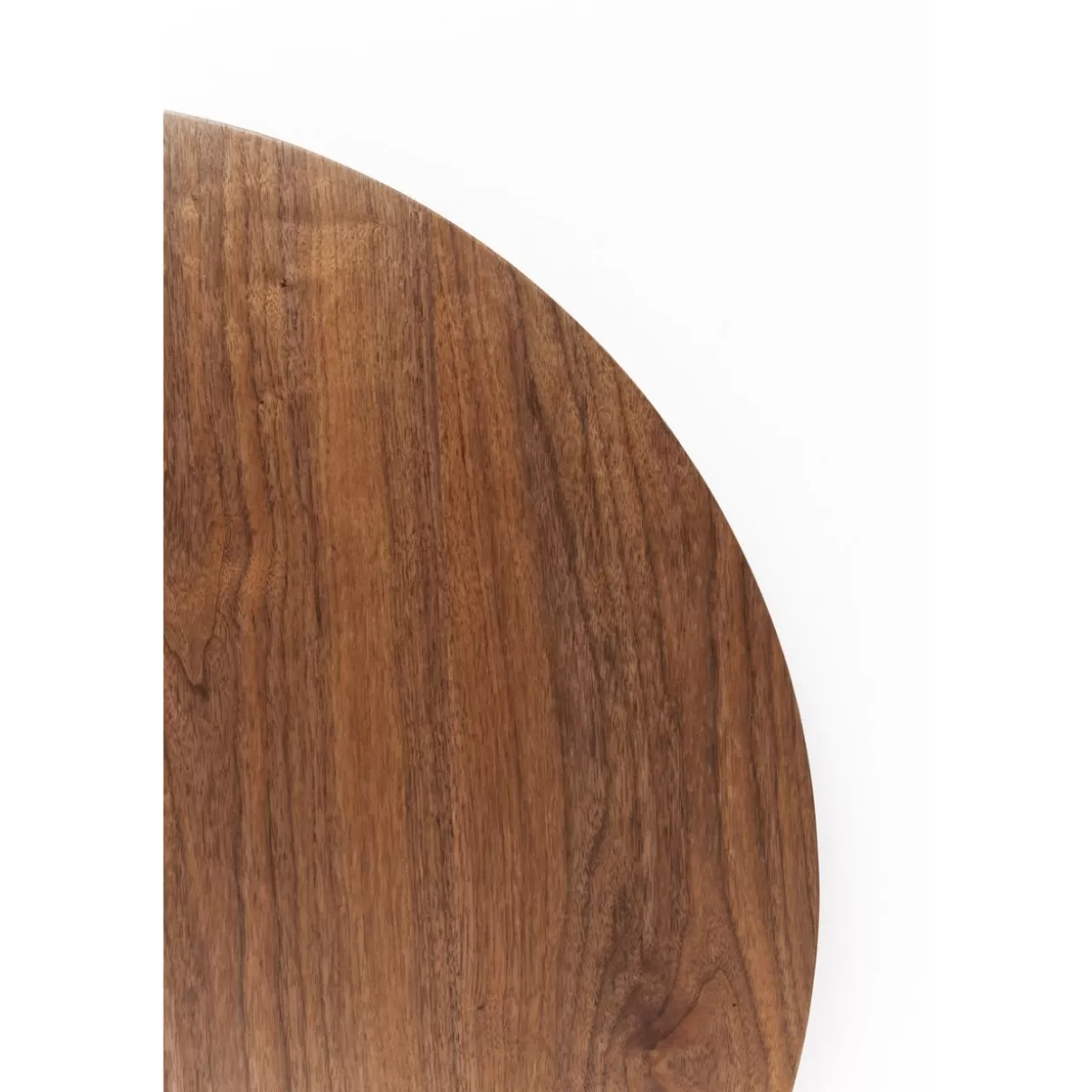 Tavolo Rotondo Invito in Noce Massello Ø90cm - Design Elegante per Arredamento Raffinato