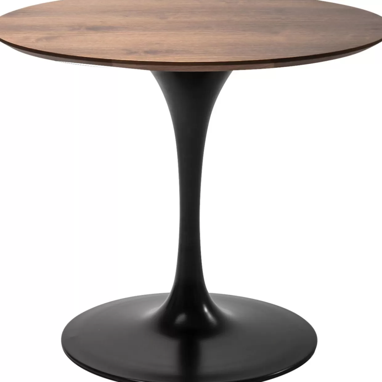 Tavolo Rotondo Invito in Noce Massello Ø90cm - Design Elegante per Arredamento Raffinato