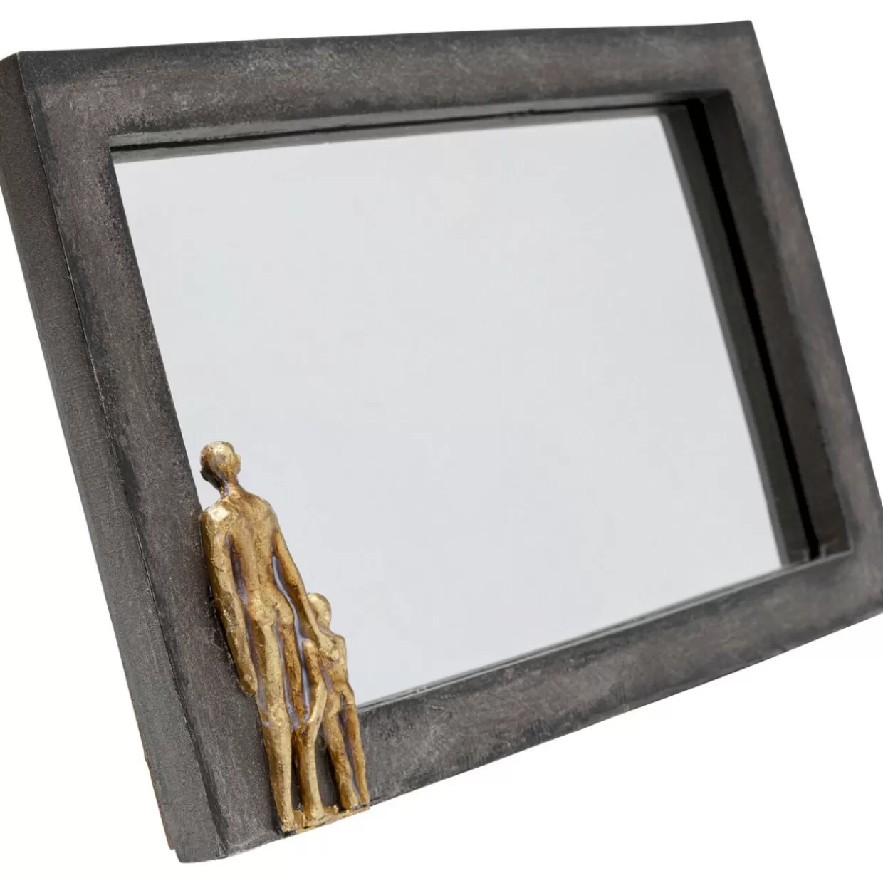 Specchietto Decorativo Padre e Figlio - Design Moderno KARE, 20x13 cm per Tavolo o Mensola

（：，、、，，。