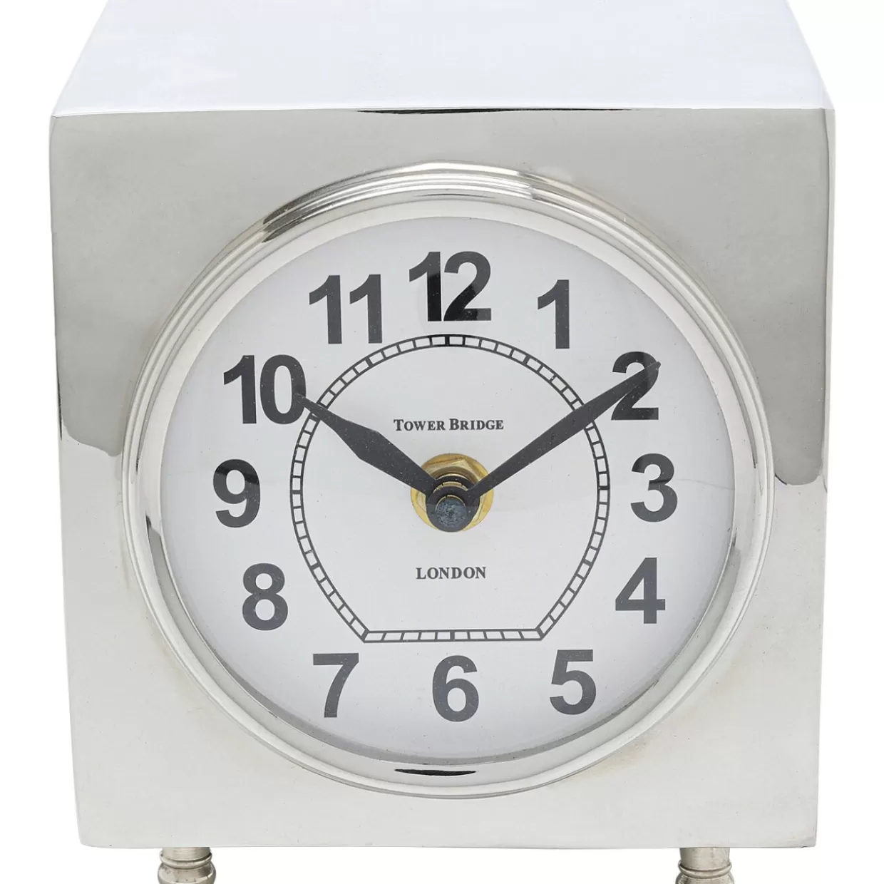 Orologio da Tavolo Alain - Design Moderno KARE, 13x15 cm Stile Contemporaneo per Interni
