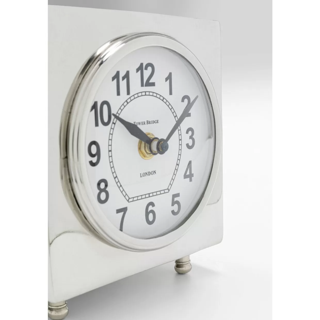Orologio da Tavolo Alain - Design Moderno KARE, 13x15 cm Stile Contemporaneo per Interni