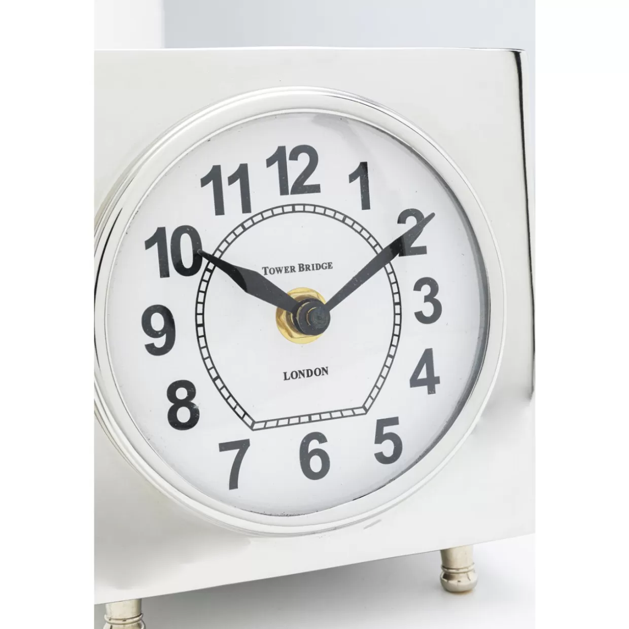 Orologio da Tavolo Alain - Design Moderno KARE, 13x15 cm Stile Contemporaneo per Interni