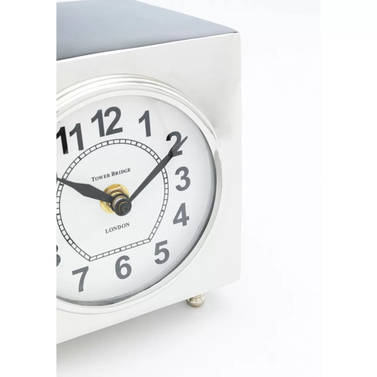 Orologio da Tavolo Alain - Design Moderno KARE, 13x15 cm Stile Contemporaneo per Interni