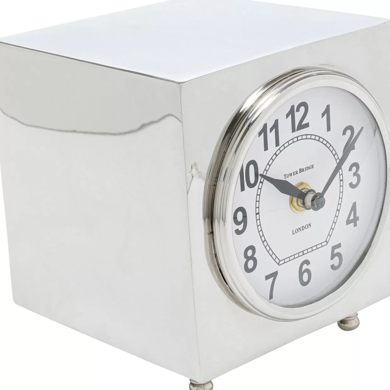 Orologio da Tavolo Alain - Design Moderno KARE, 13x15 cm Stile Contemporaneo per Interni