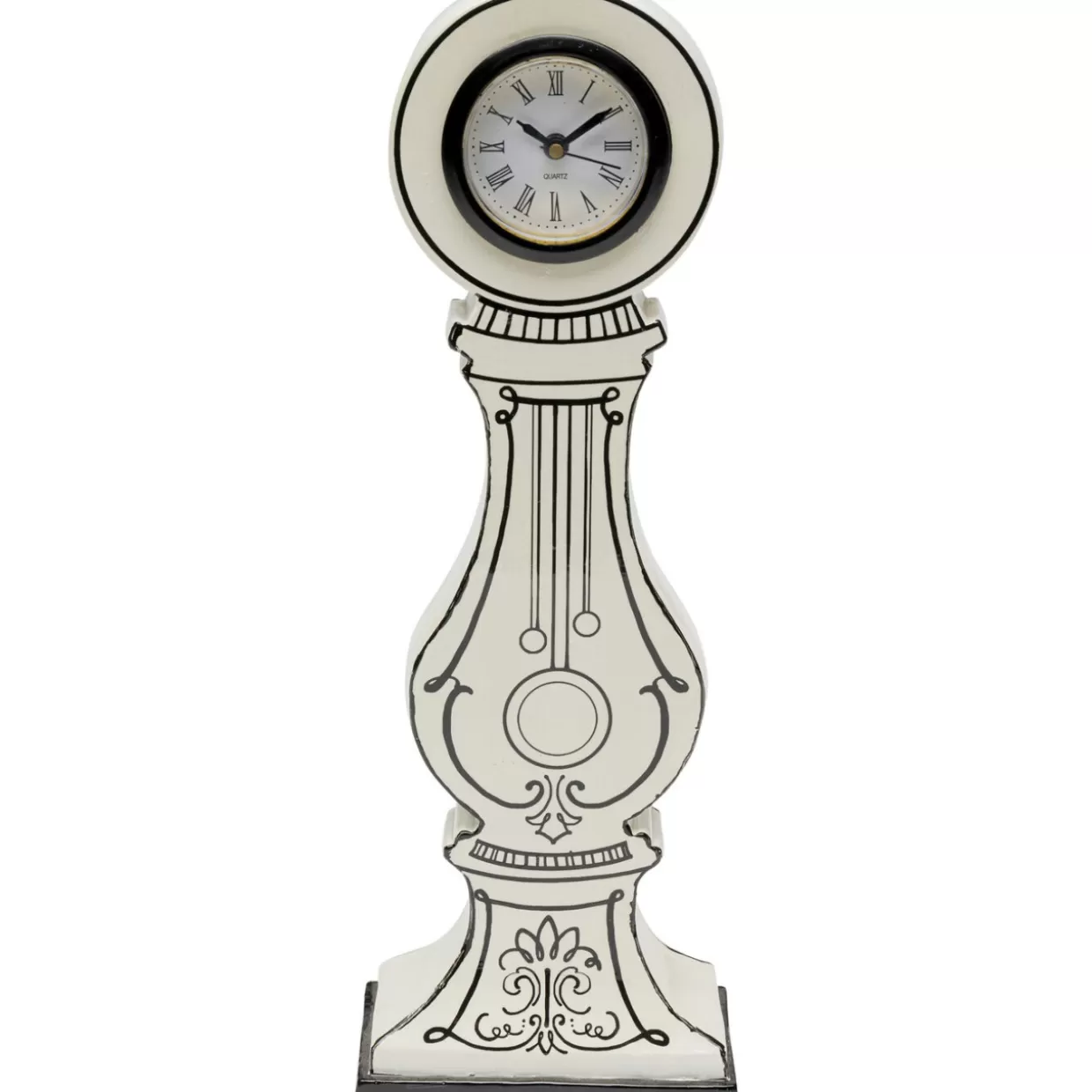 KARE Design - Orologio da Tavolo Favola, Elegante Complemento d'Arredo 9x26 cm