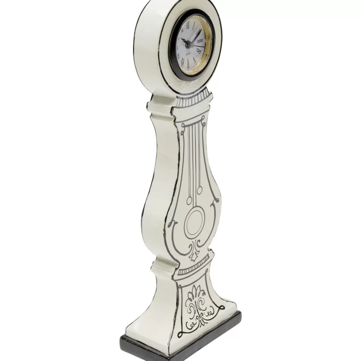 KARE Design - Orologio da Tavolo Favola, Elegante Complemento d'Arredo 9x26 cm