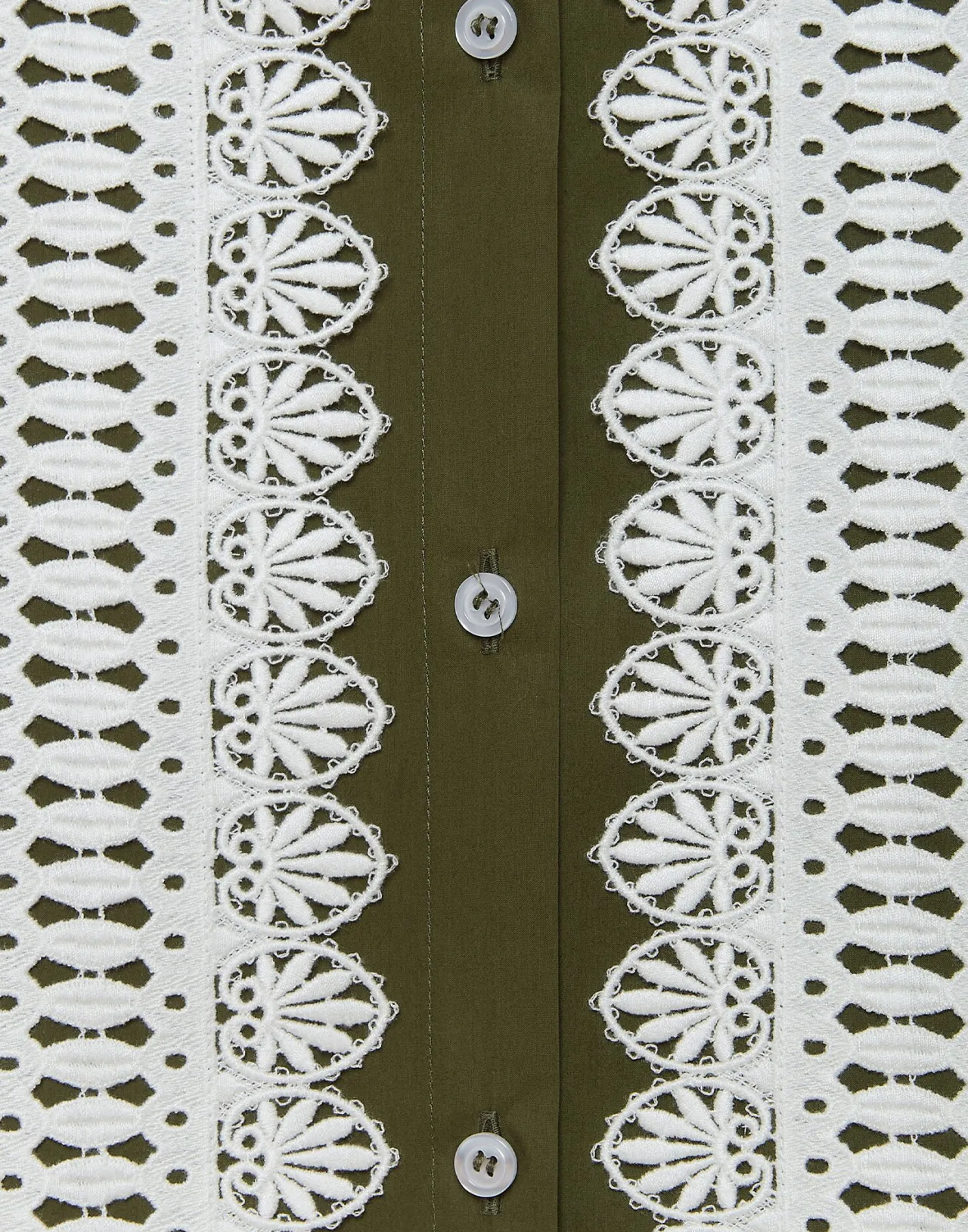 Abito Tootsie La DoubleJ - Design Mimetico Unicolore in Fresco Poplin con Nastri di Pizzo Romantici